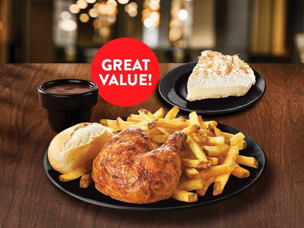Quarter Chicken & Pie Bundle