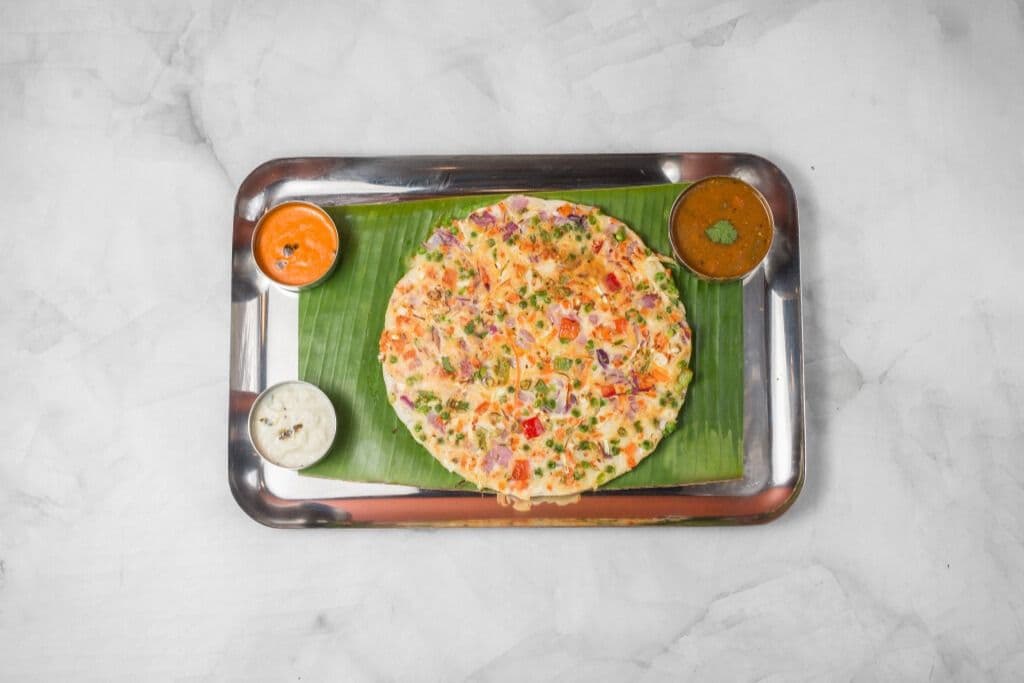Mixed Vegetable Uthappam