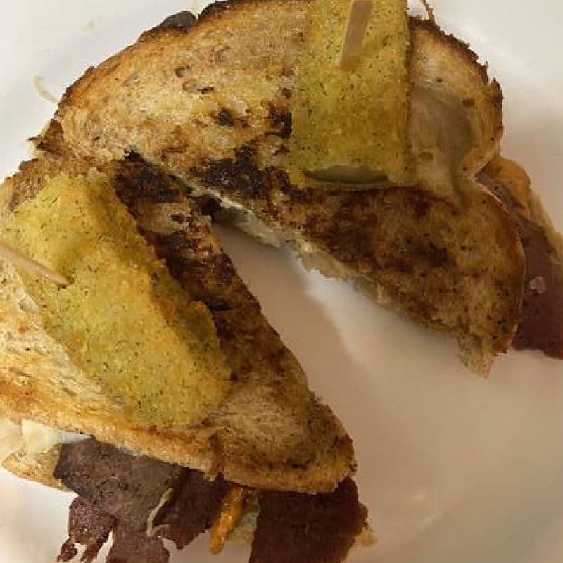 Grilled Reuben on Rye