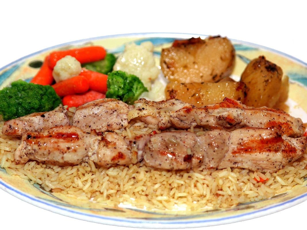 Combo Souvlaki.