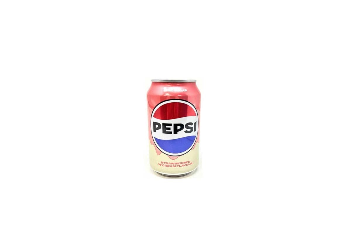 Pepsi Strawberries N' Cream (UK) (330ml)
