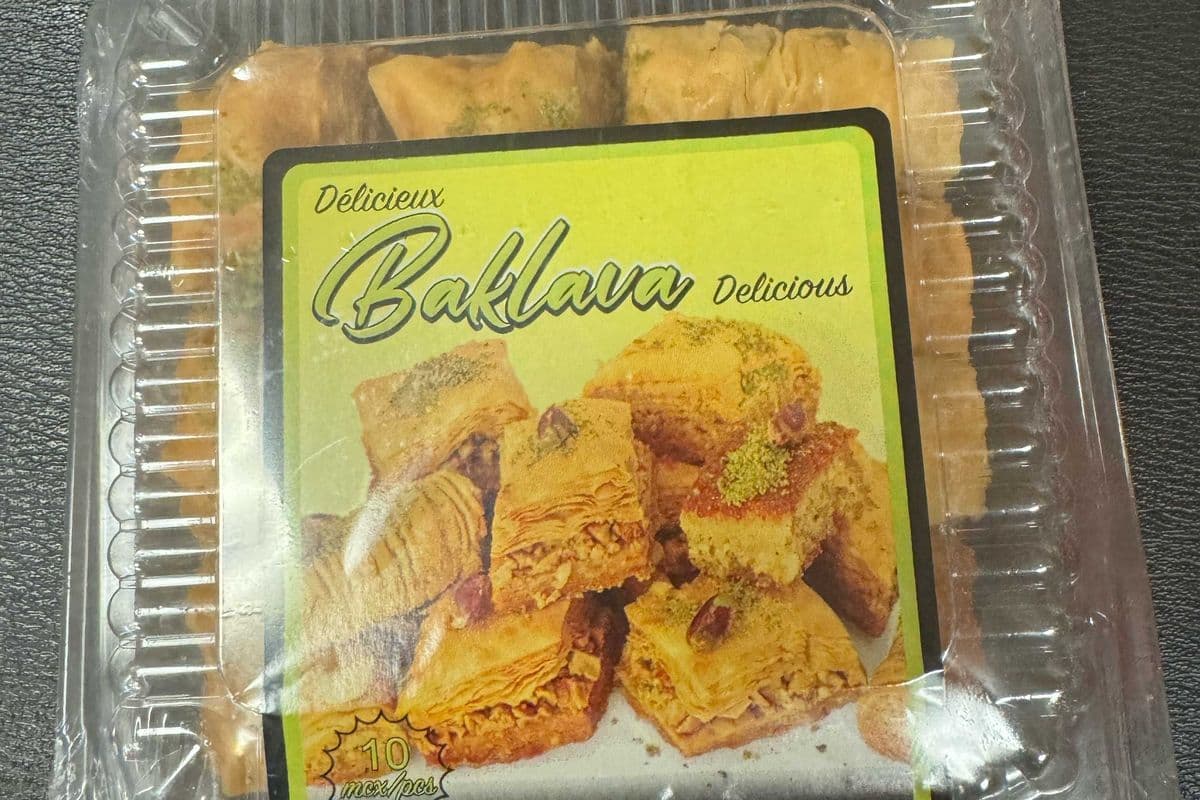medium baklawa