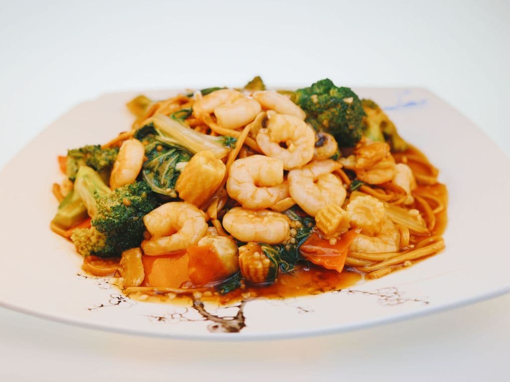103.Shrimp Lo-Mein