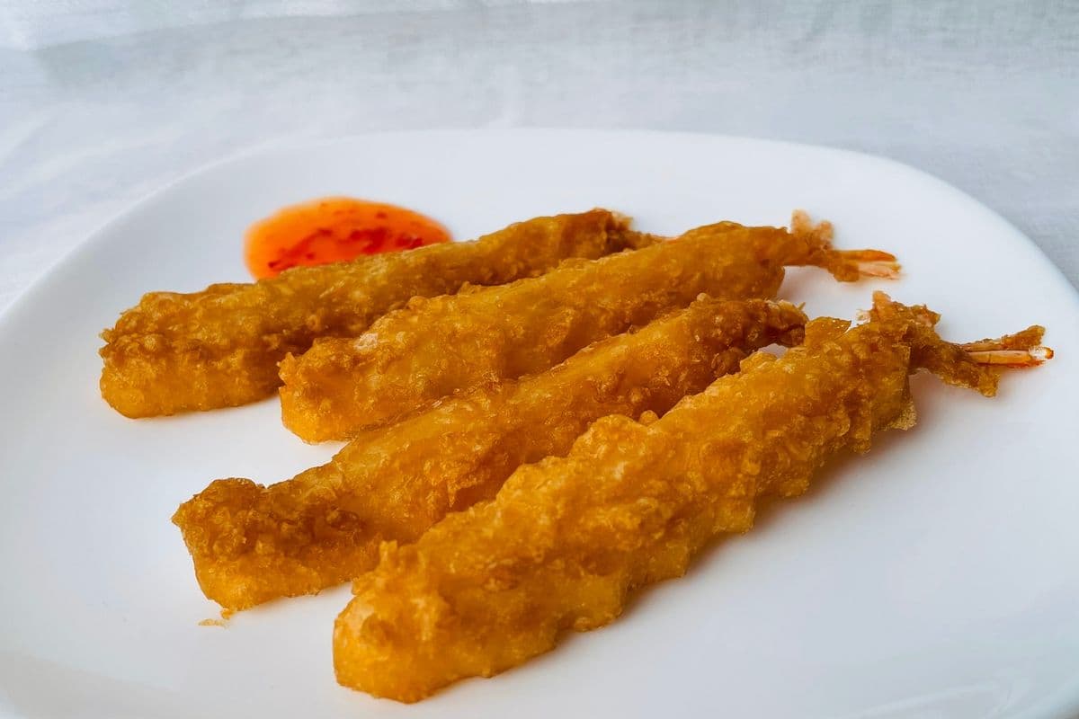 Fried Tempura Shrimp (Cooked, 4 Pcs)
