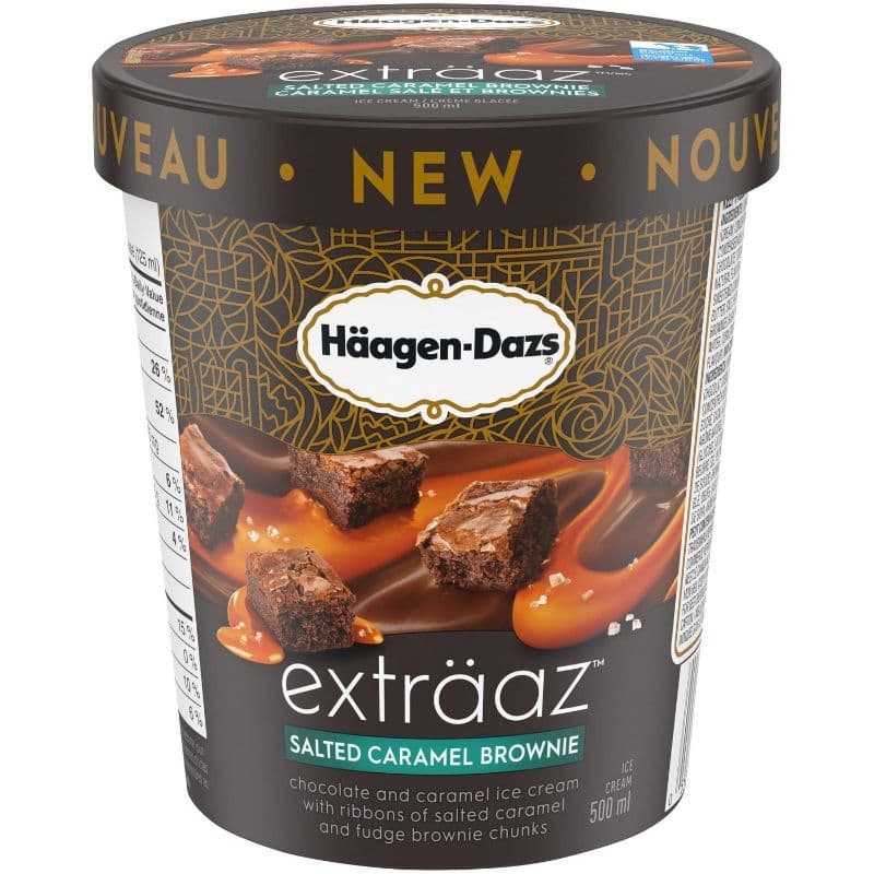 Haagen-Dazs Extraaz Salted Caramel Brownie (450 ml)