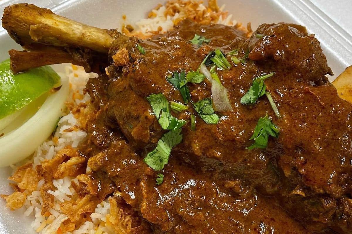 Lamb Shank Jhal Roast