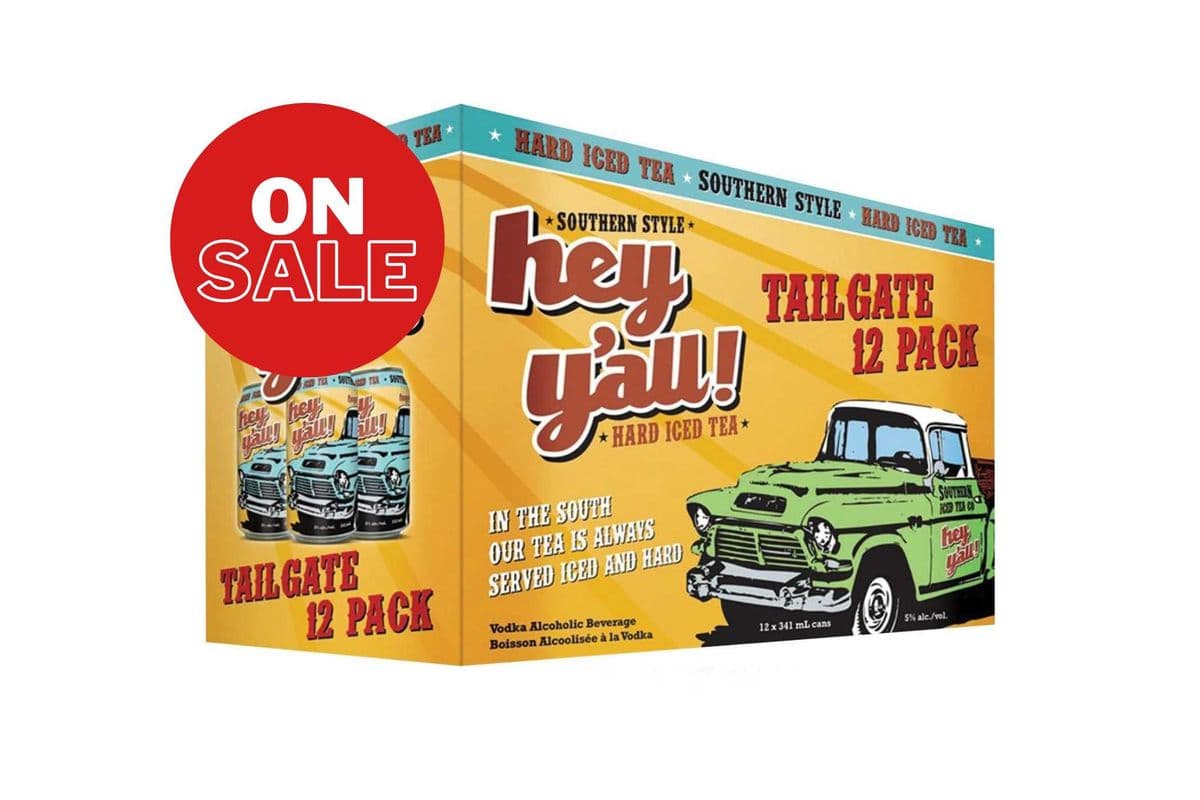 Hey Y'all Original Hard Iced Tea (12 x 355 ml cans)
