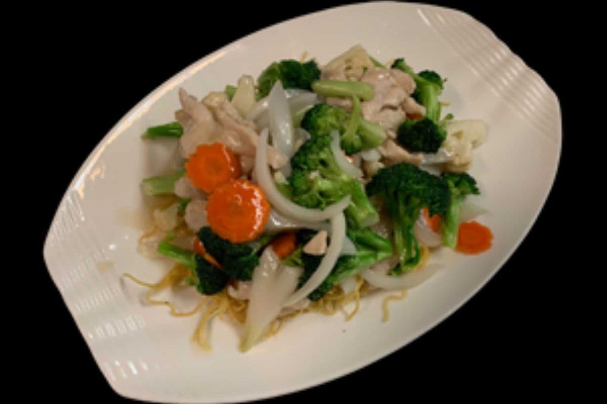 49. Cantonese Chow Mein with Chicken