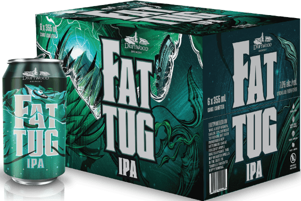 Driftwood - Fat Tug IPA (6 x 355 ml Can)