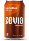 Zevia Ginger Root Beer (355 mL)