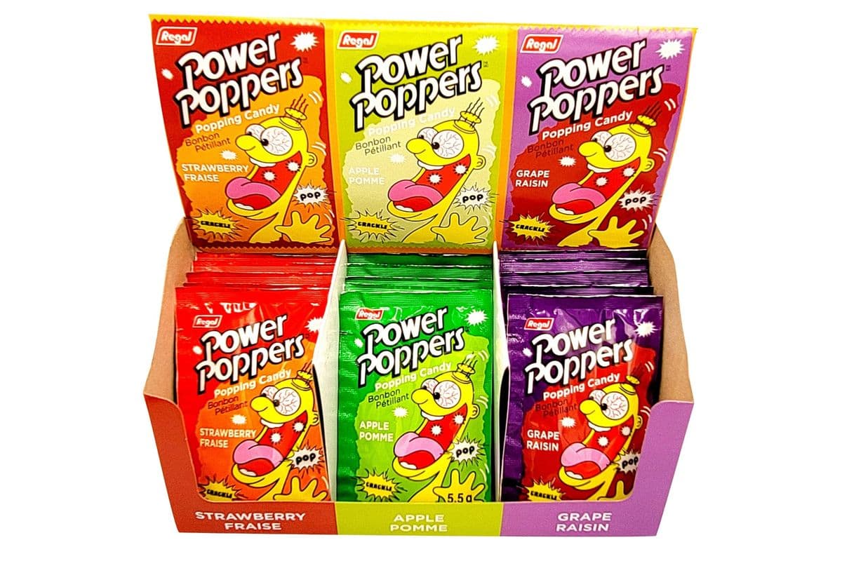 Power Poppers Fizzing Candy