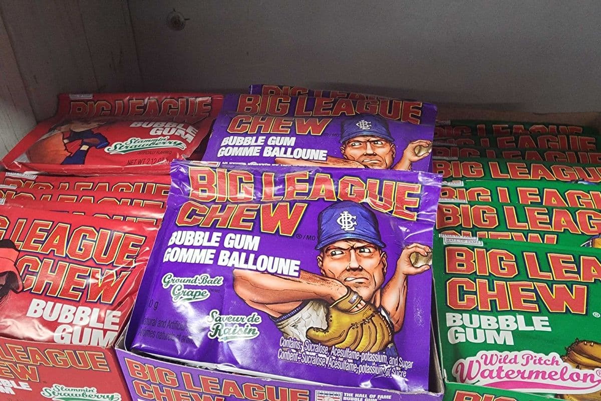 Big league gum