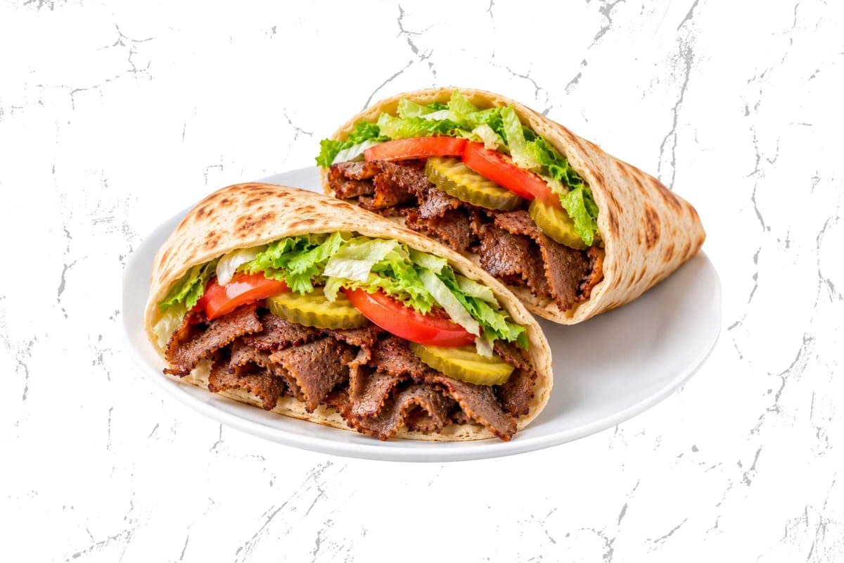 2 Donair Wraps