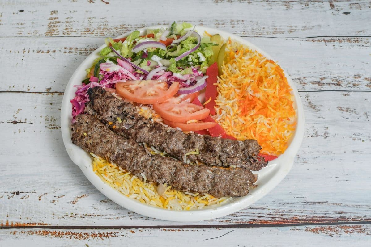 Beef Kebab Plate