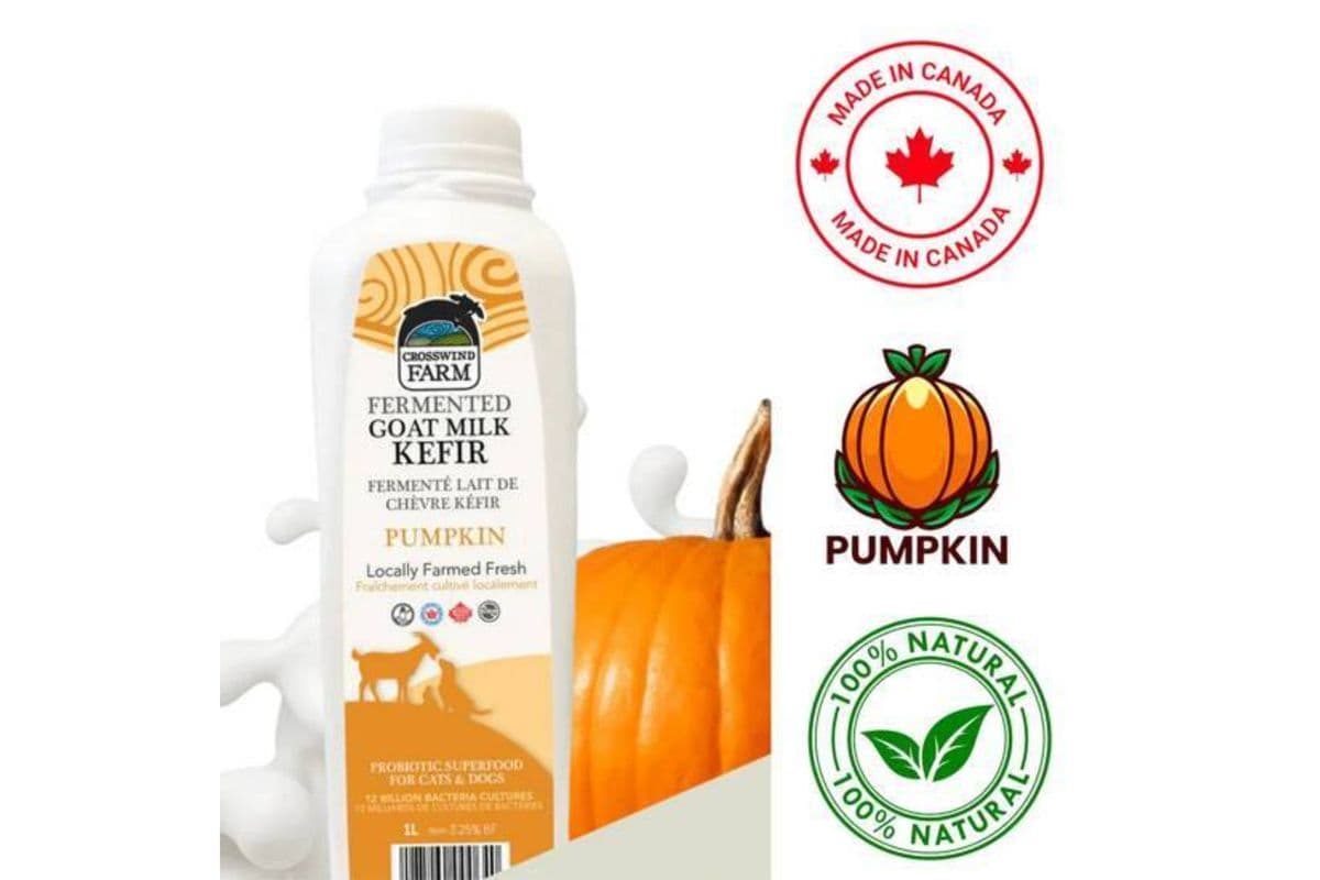 Crosswind Farms Goat Milk Kefir with Pumpkin (1 L)