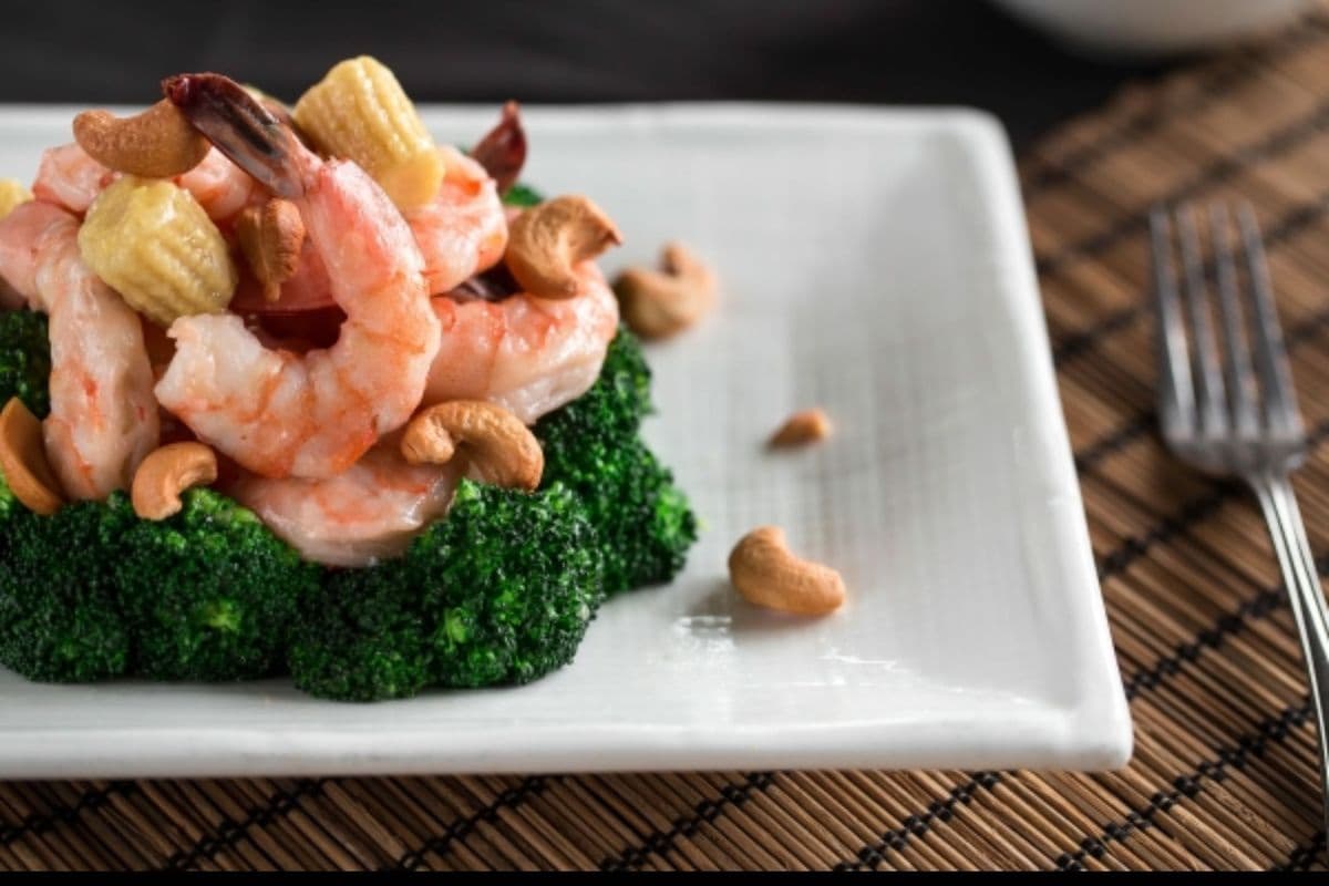 Prawns with Cashew Nuts and Veggie