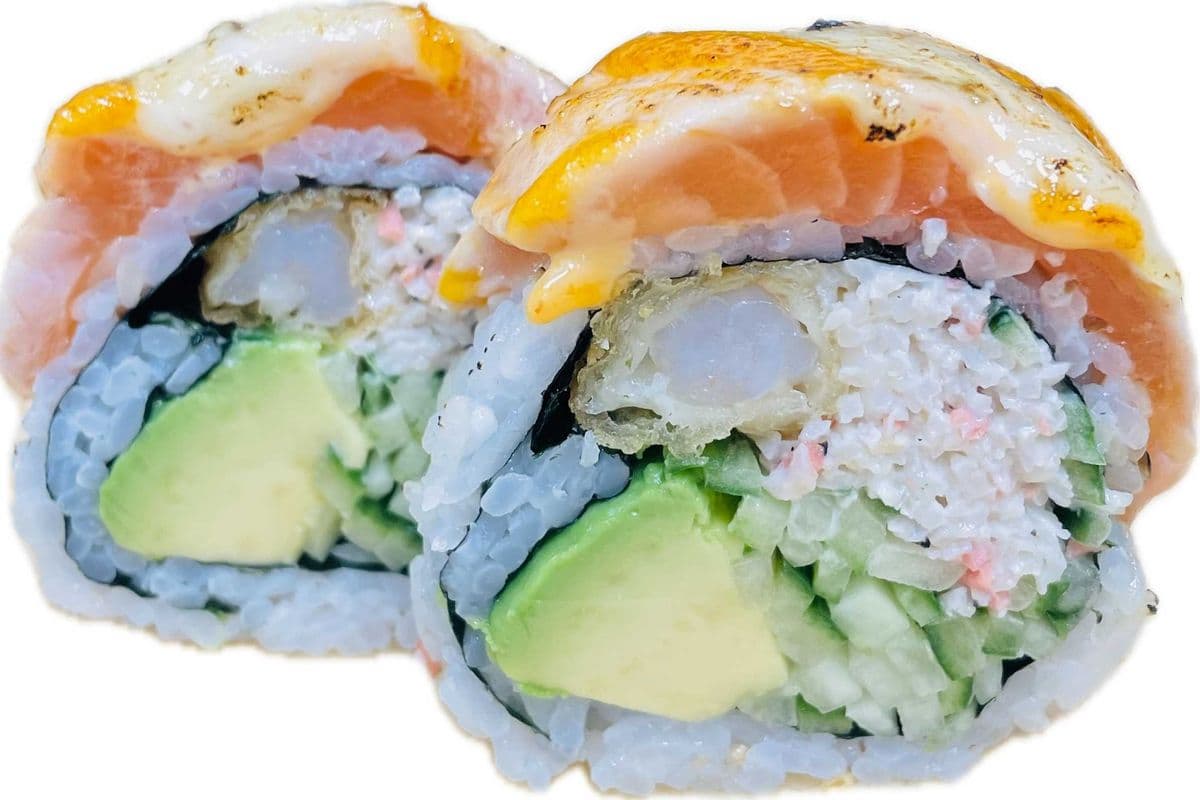 Salmon Tataki Roll (8pcs)