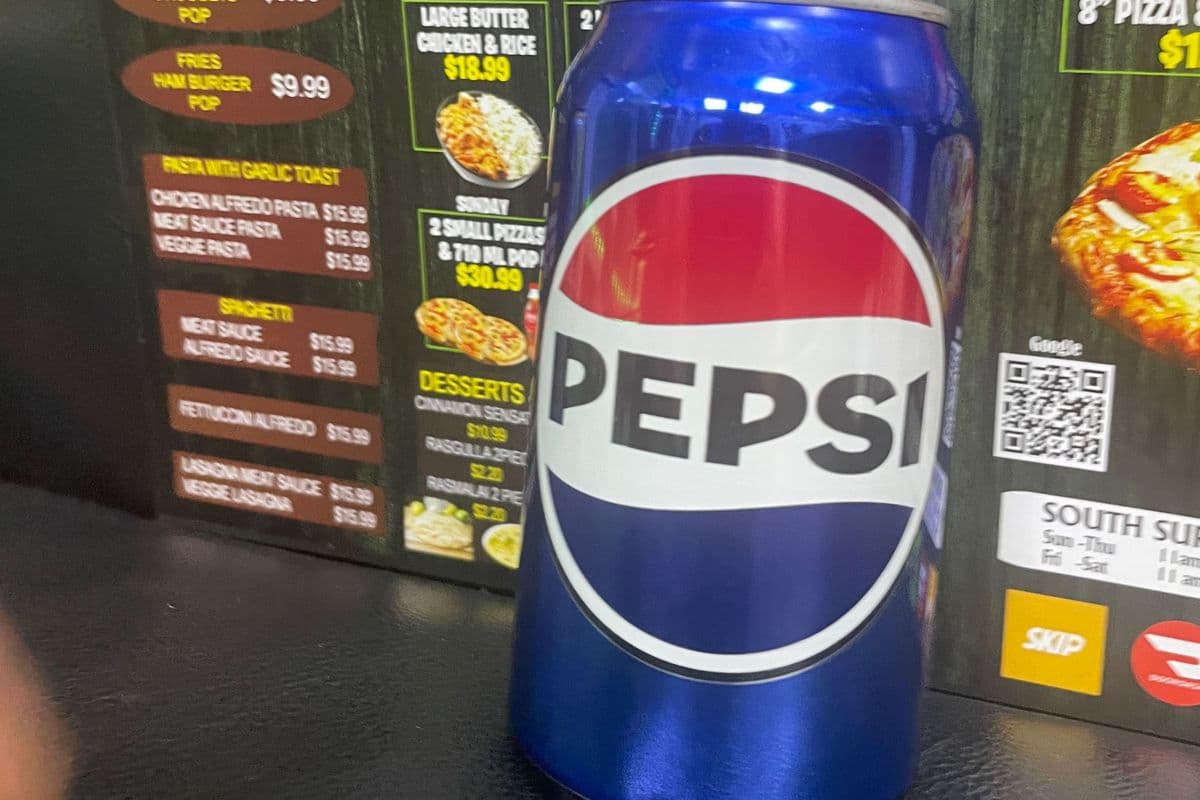 Pepsi can