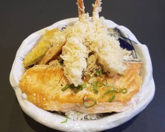 Tempura and Salmon - Don