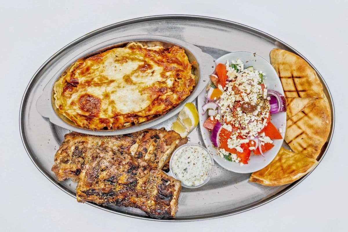 BBQ Ribs and Baked Lasagna