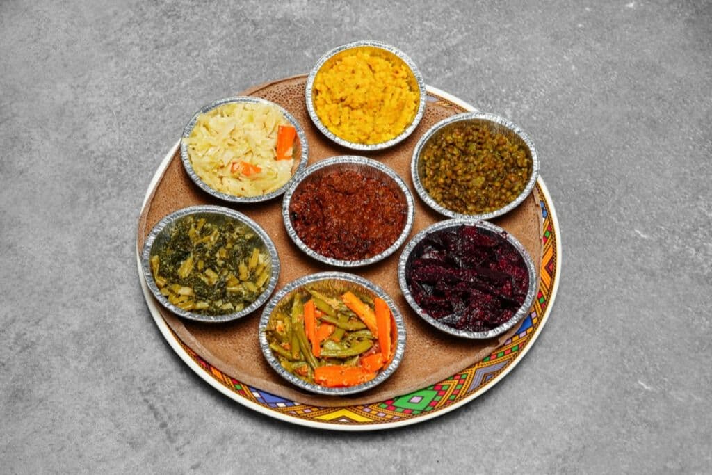 Vegetarian Combo / በያይነት