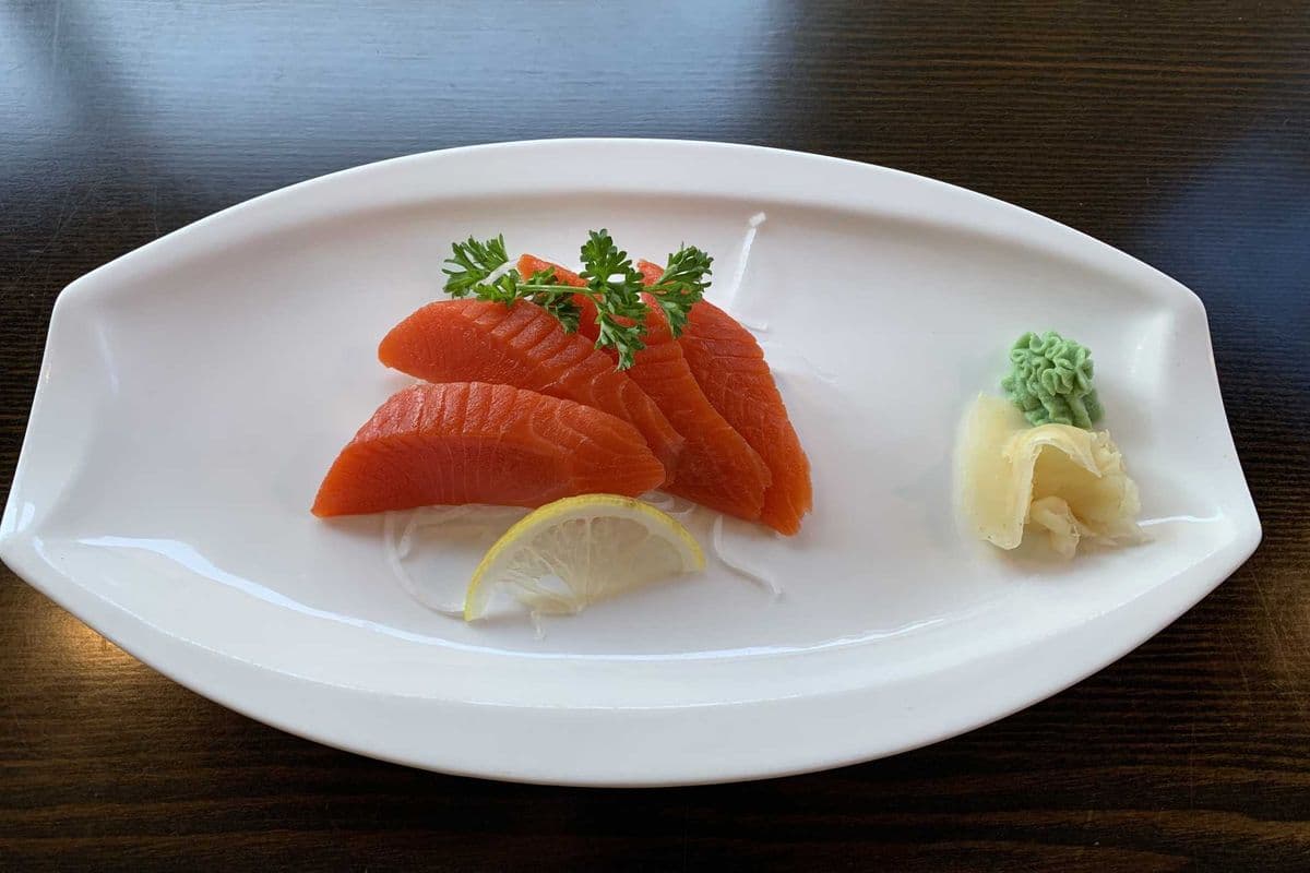 Wild Salmon Sashimi (Half)