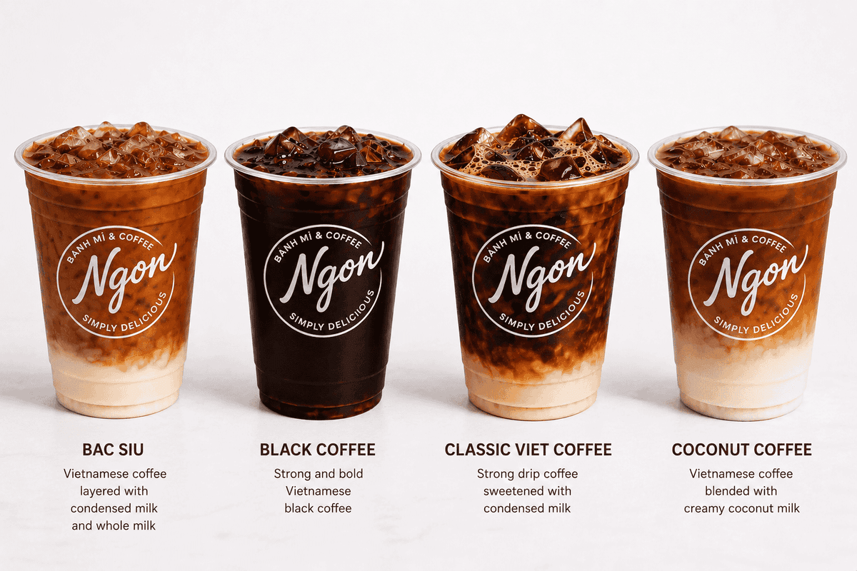5 Traditional Coffee Bundle (Cold-Medium Size)