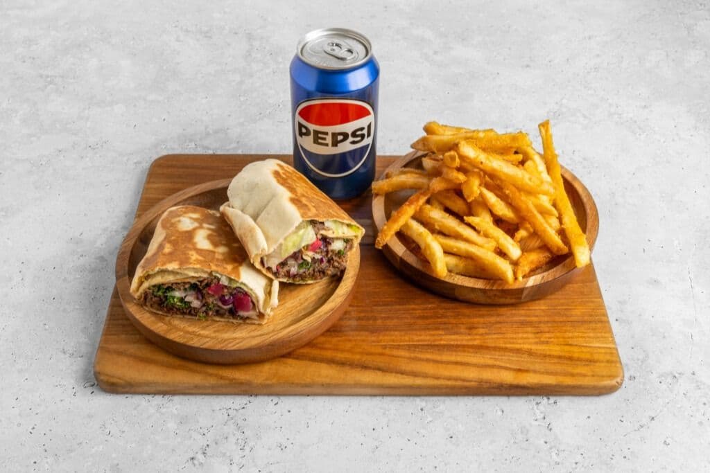 Beef Shawarma Wrap