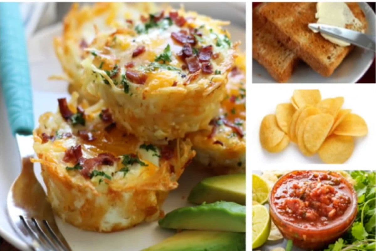 Egg Frittata Hash Brown Quiche