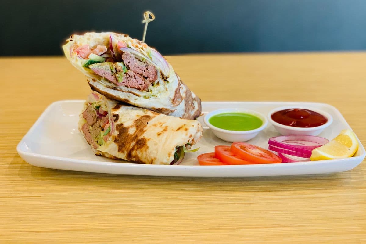 Beef Seekh Kebab Wrap