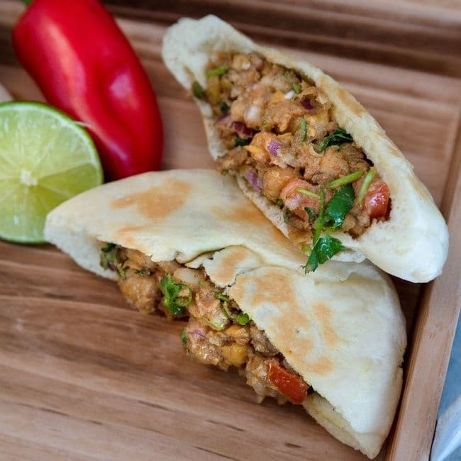 Pocket Kulcha - Chole