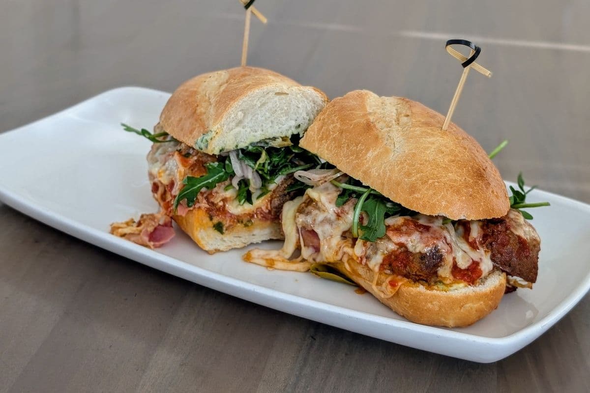 Wagyu Meatball Sandwich