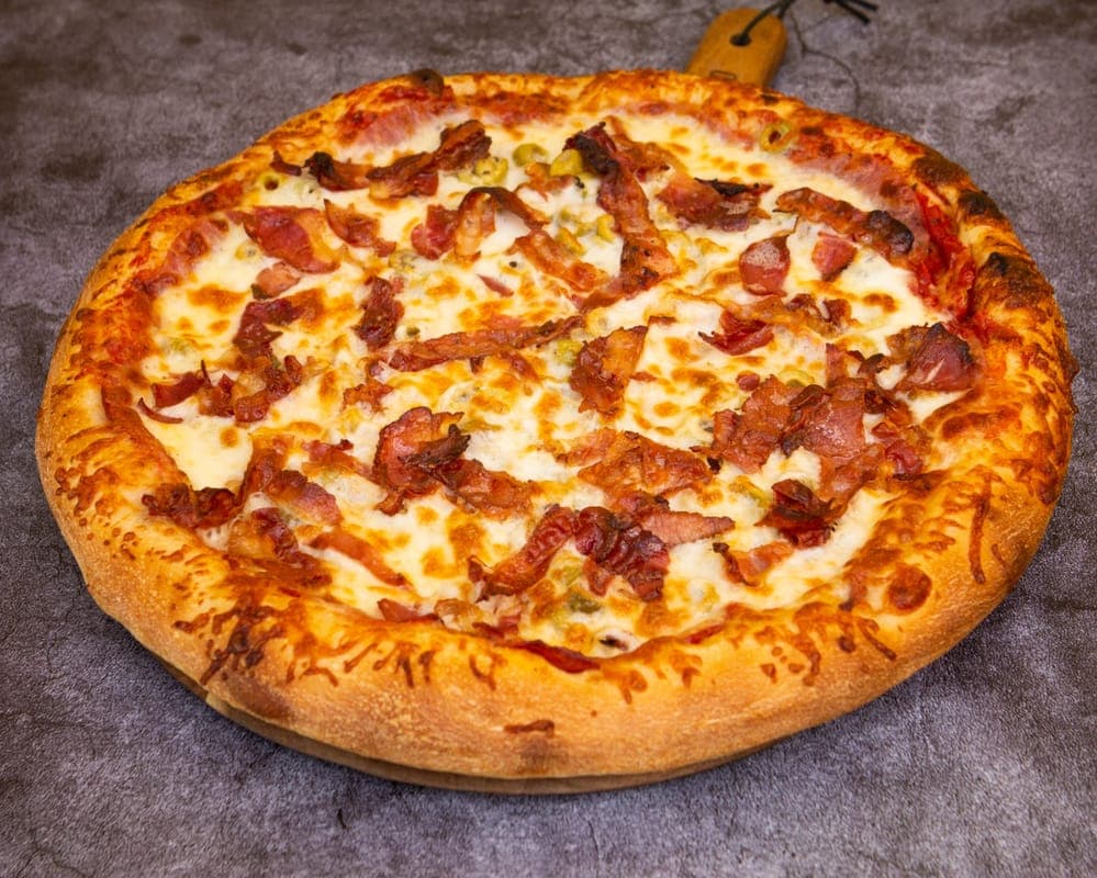 Petite pizza le jeune hockeyeur