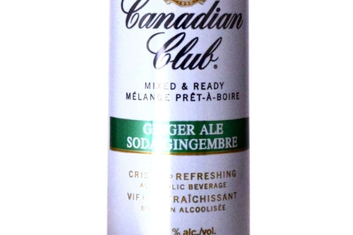 CANADIAN CLUB & GINGER (1 x 4x473mL)