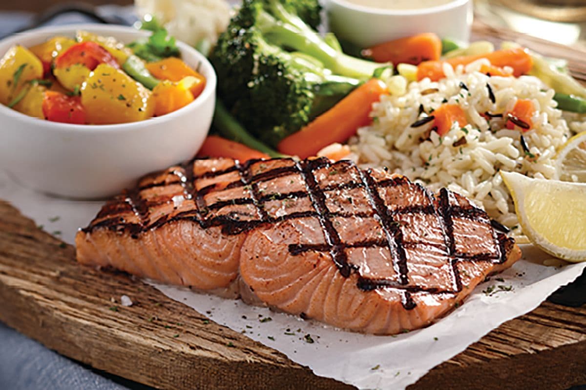 Grilled Atlantic Salmon