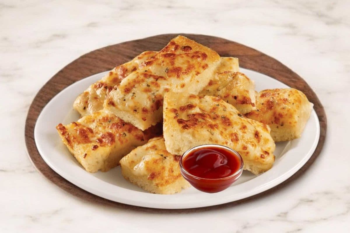 Garlic Cheesy Bread with Marinara Sauce