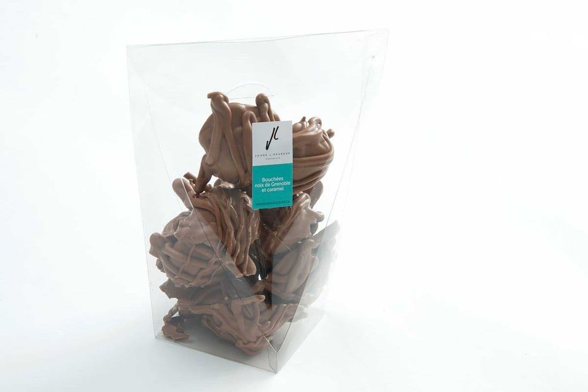 Bouchées au caramel et noix / Nuts and Caramel Snack (350 g)