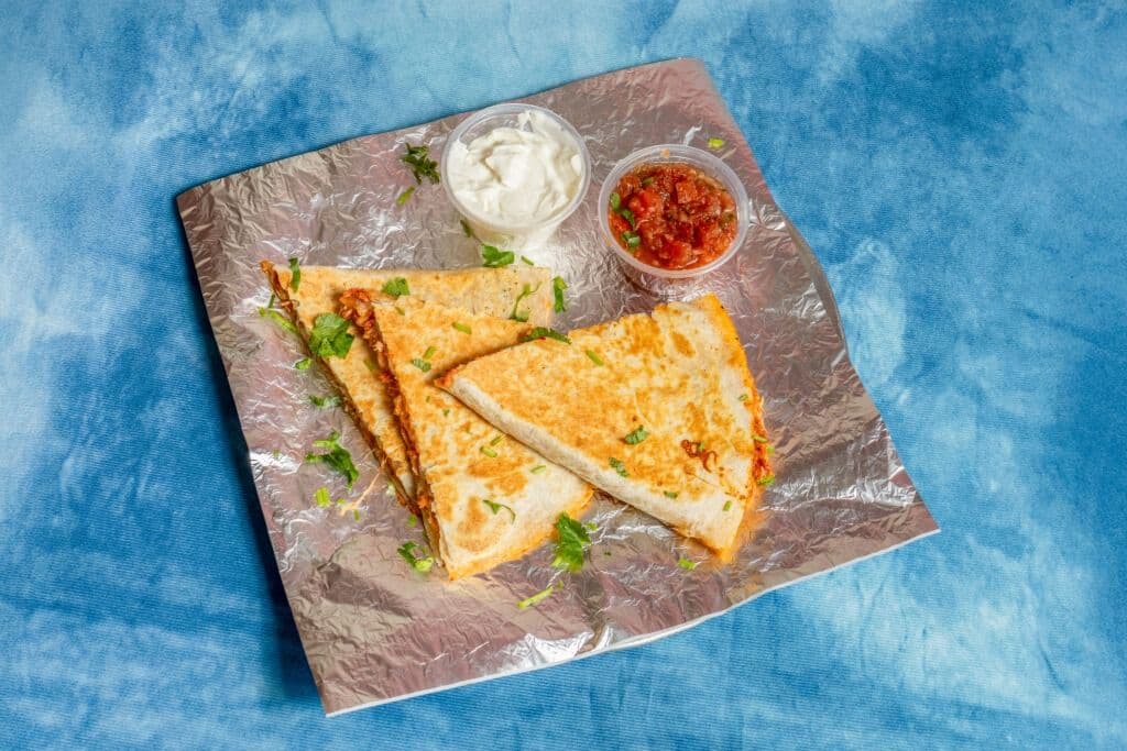 Grilled Veggie Quesadilla