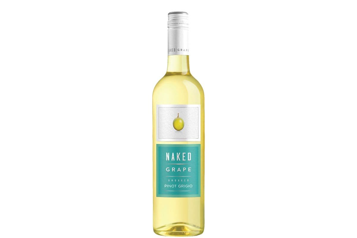 Naked Grape Pinot Grigio (1 x 750ml bottle)