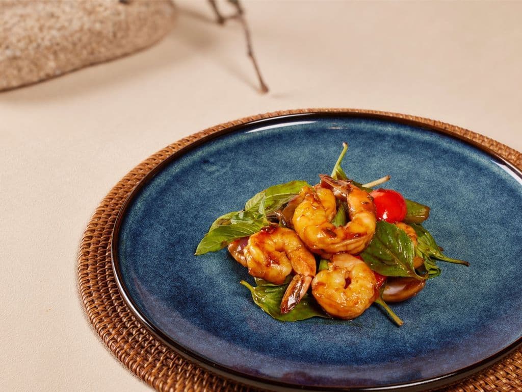 Basil Shrimp