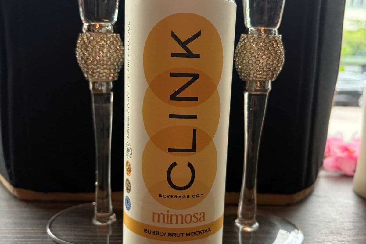 CLINK - MIMOSA BUBBLY BRUT MOCKTAIL (355ml) (50 Cal)