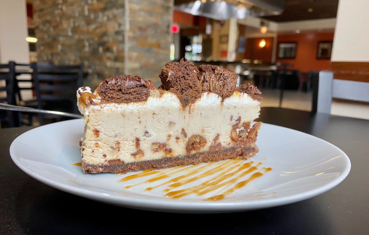 Gluten Friendly Turtle Cheesecake