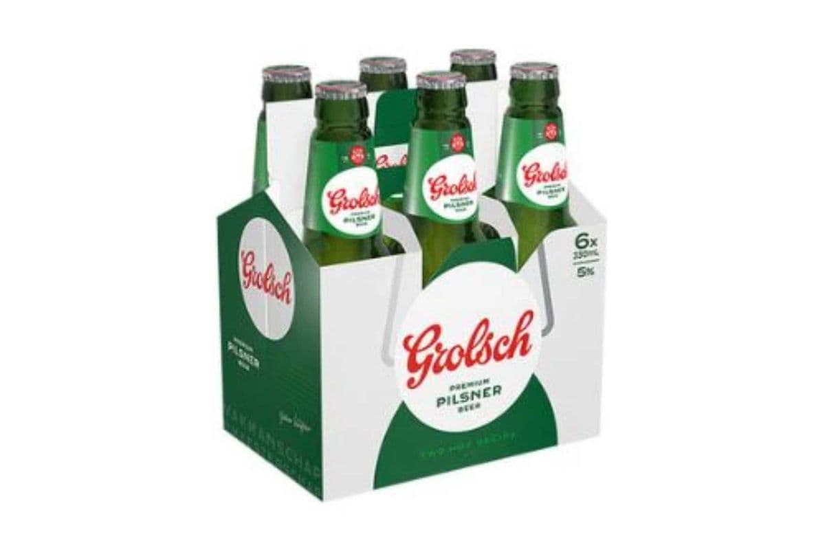 Grolsch Premium Pilsner (6 x 330 ml Bottles)
