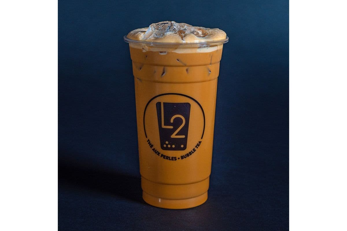 Thé au Lait Thaïlandais (Très Grand) / Thai Milk Tea (Extra Large)