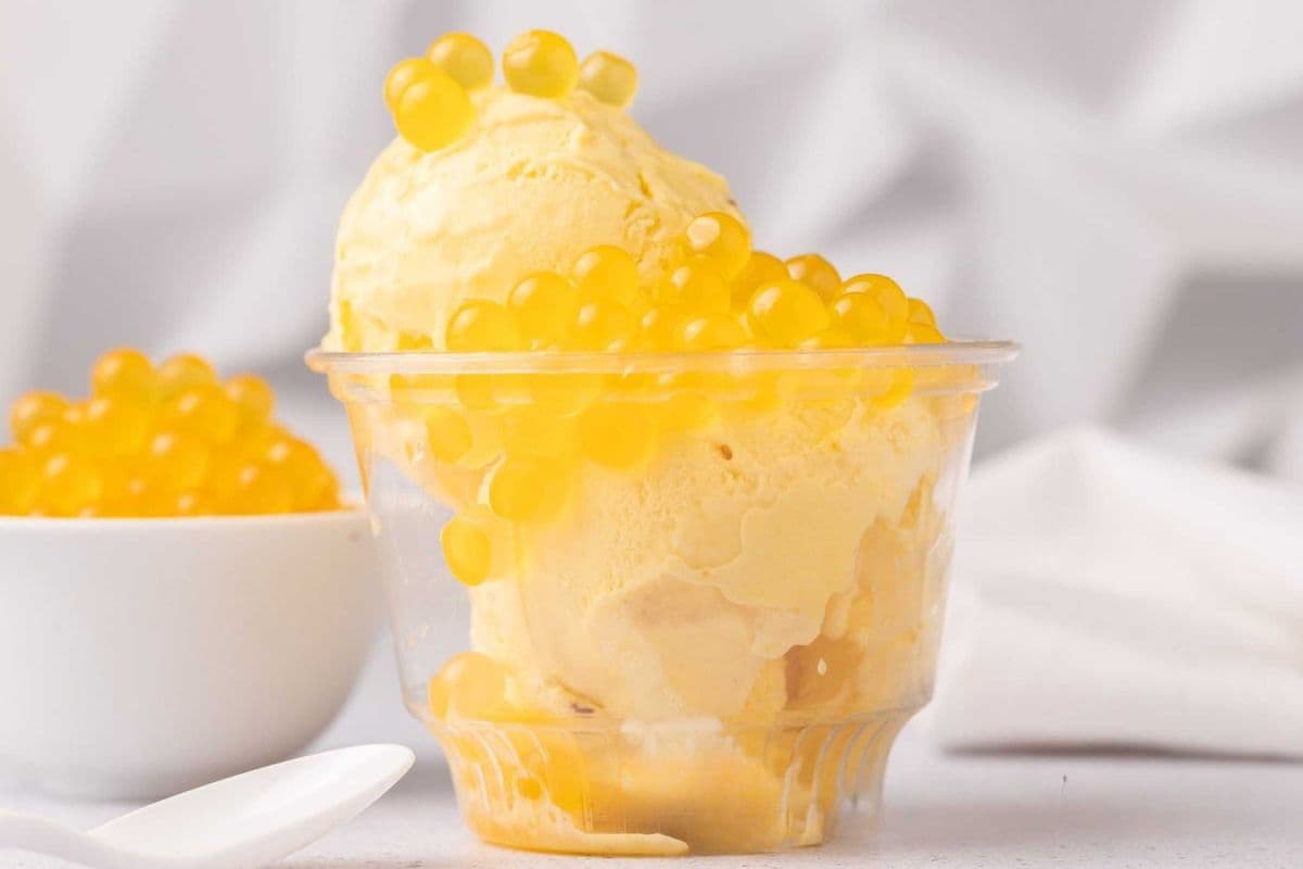 Mango ice cream