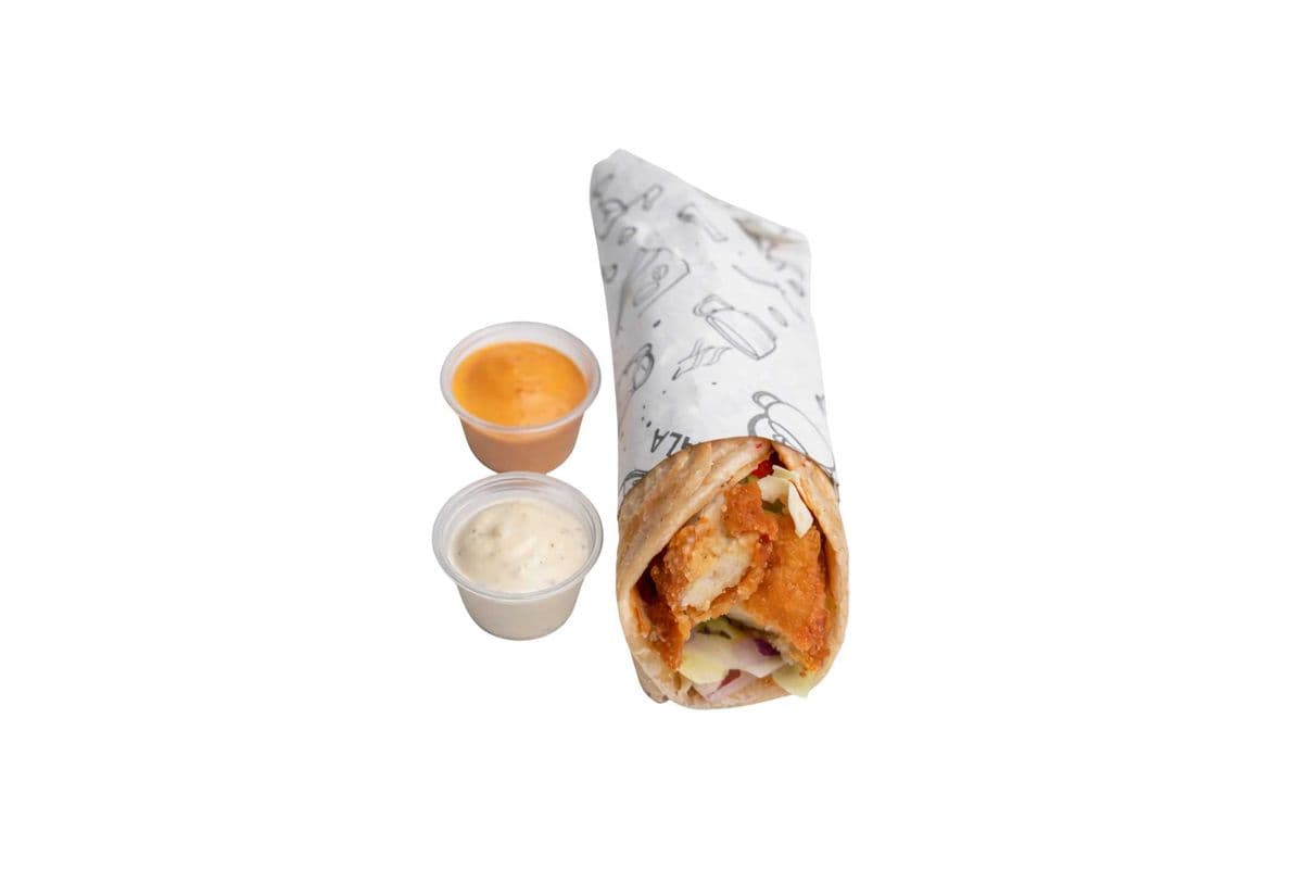 Chicken tikka wrap