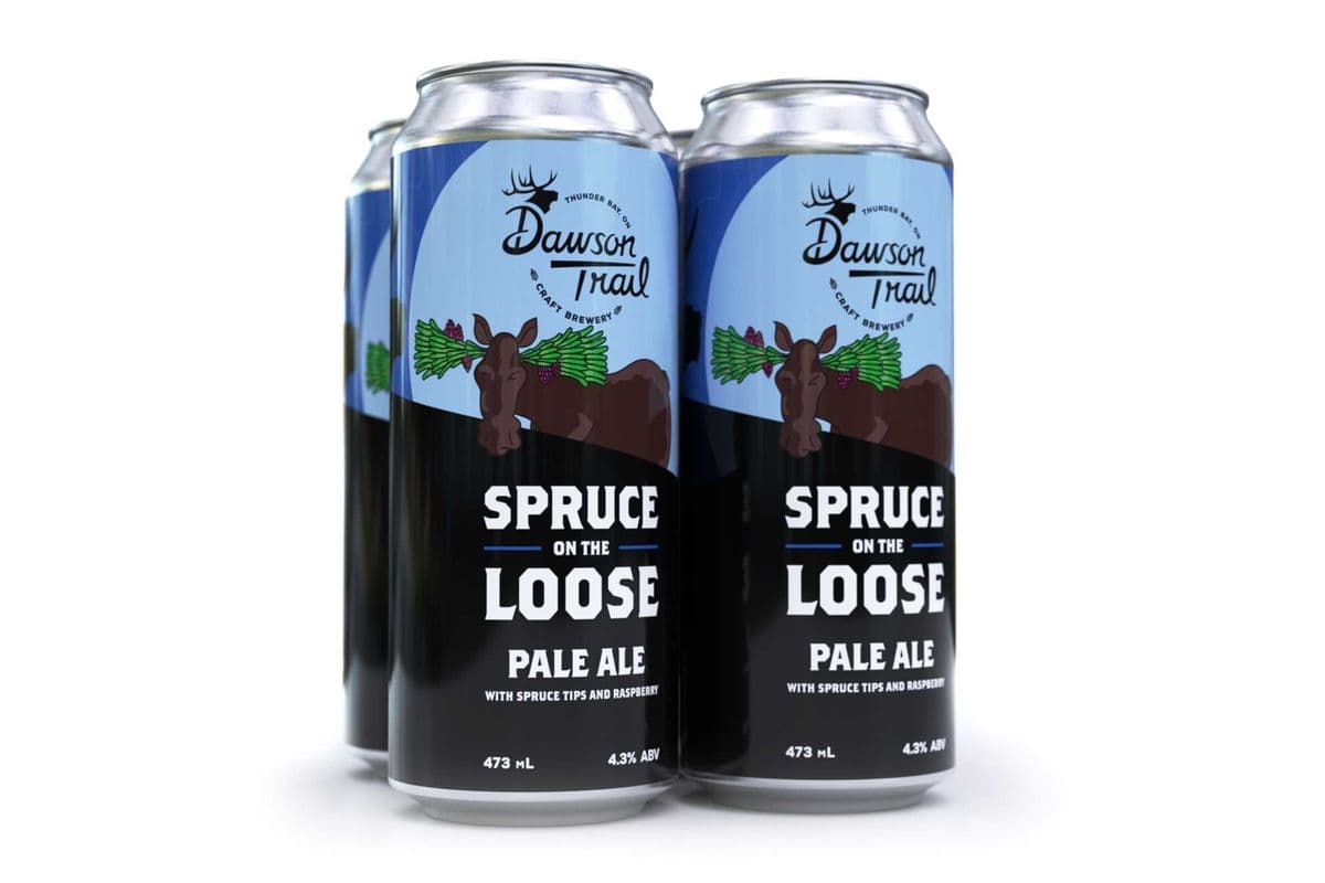 Spruce on the Loose - Pale Ale w/ Spruce Tips and Raspberry (24 x 473ml Can)