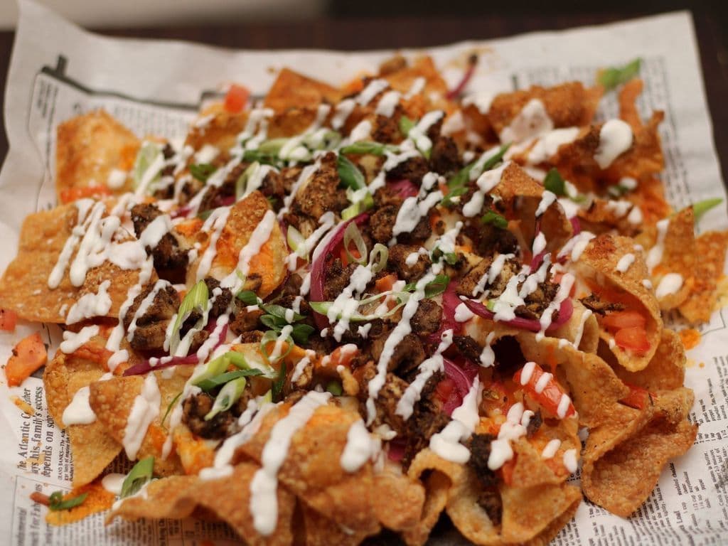 Wonton Nachos