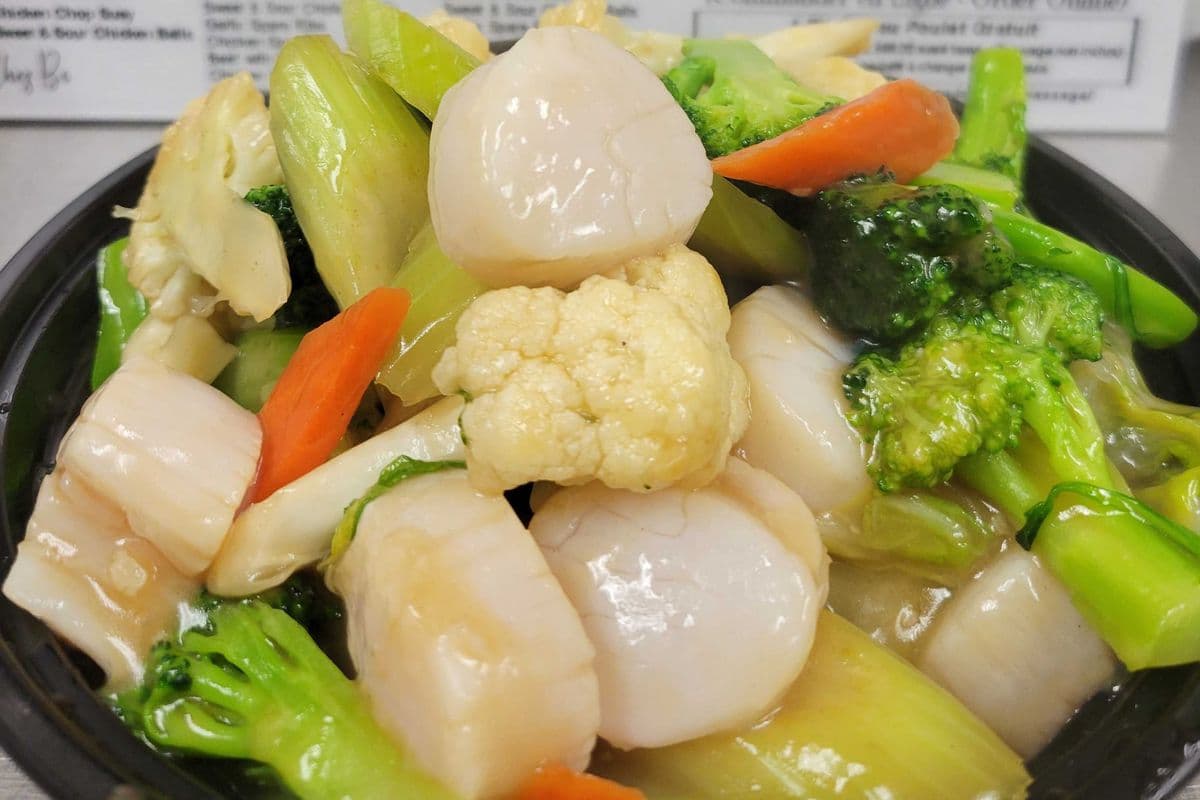 Pétoncles aux légumes / Scallops with Vegetables