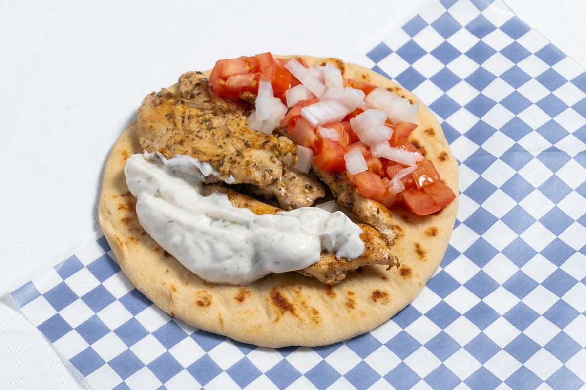 Chicken Souvlaki Wrap